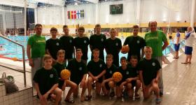 U-13 Lietuvos rinktinė sidabro medalių laimėtoja